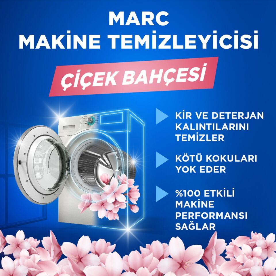 Marc Çamaşır Makinesi Temizleyici Çiçek Bahçesi 500 Ml