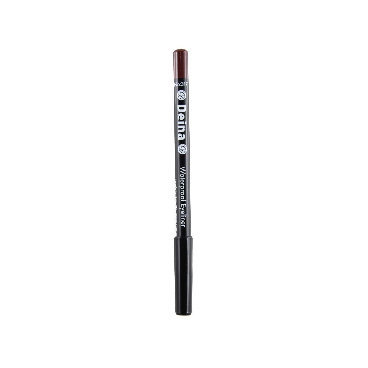Deina Suya Dayanıklı Akmayan Göz Kalemi Eyeliner 317 KIREMIT