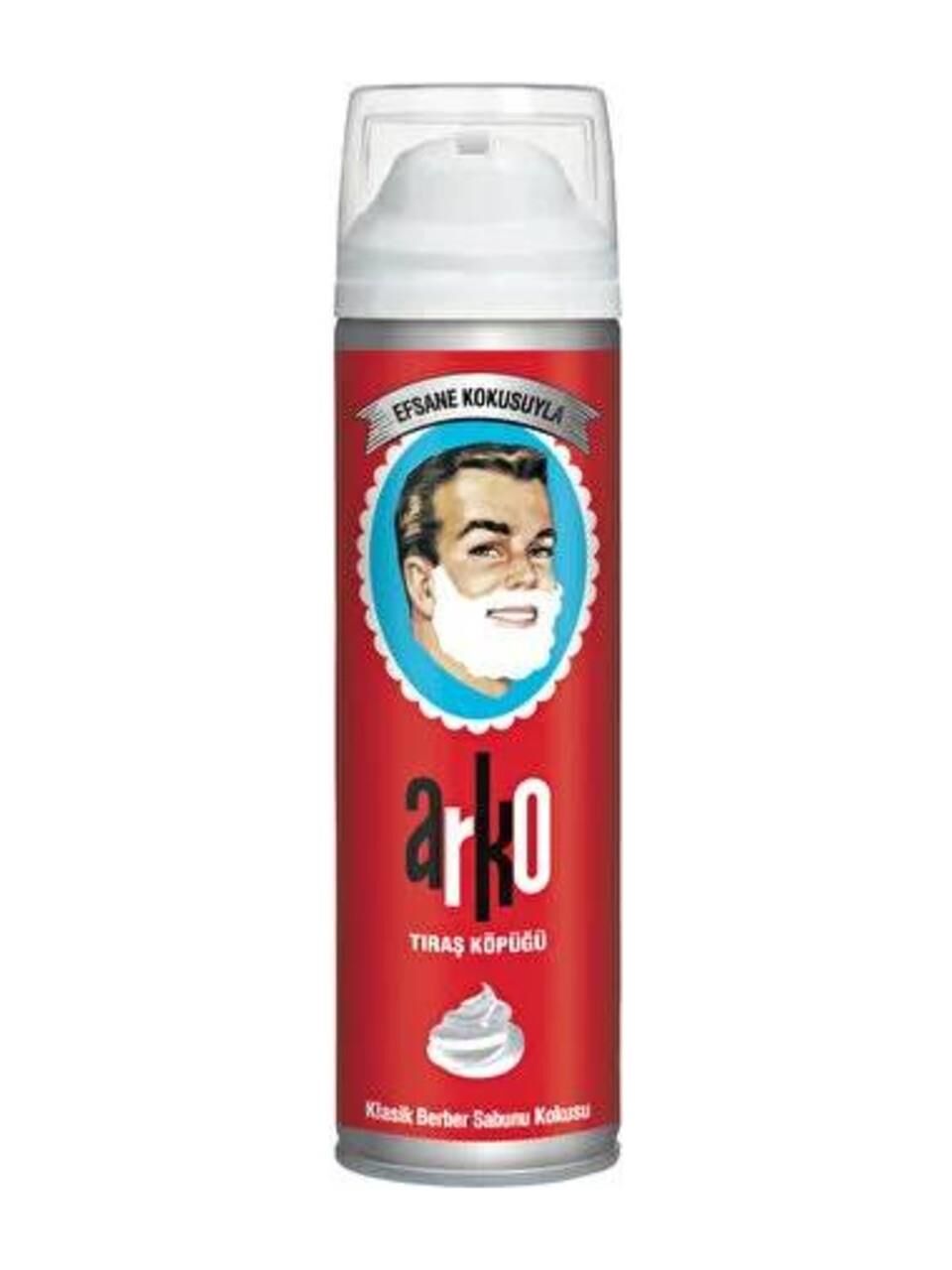 Arko 60. Yıl Özel Efsane Berber Sabunu Kokulu Tıraş Köpüğü 200 Ml 8690506539252