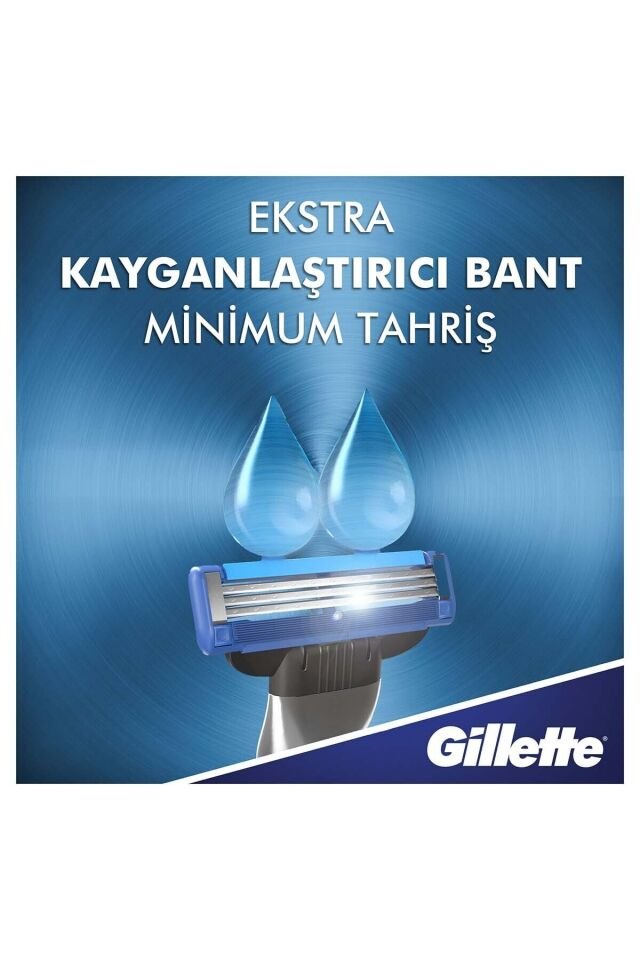Gillette Mach3 Tıraş Makinesi + 5 Yedekli Tıraş Bıçağı 7702018556212 Tıraş Bıçağı