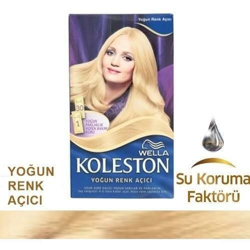 delist Koleston Set Yoğun Renk Açıcı Saç Boyası