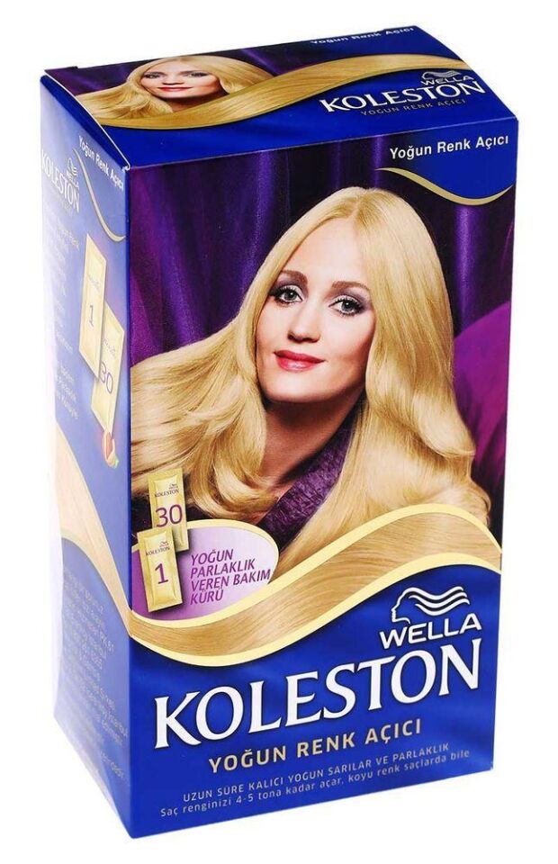 delist Koleston Set Yoğun Renk Açıcı Saç Boyası