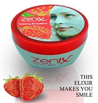 Zenix Yüz Maskesi 350 g Kil Smelling Strawberry