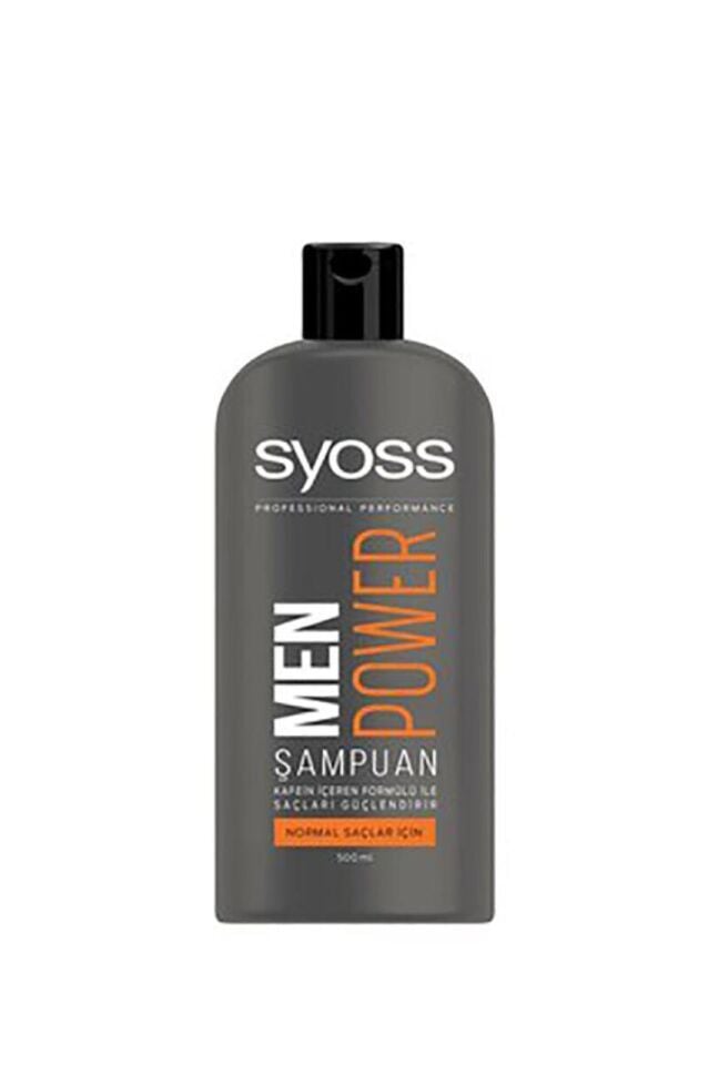 Syoss 500 Ml Şampuan Men Power Normal - Güçlü Saçlar