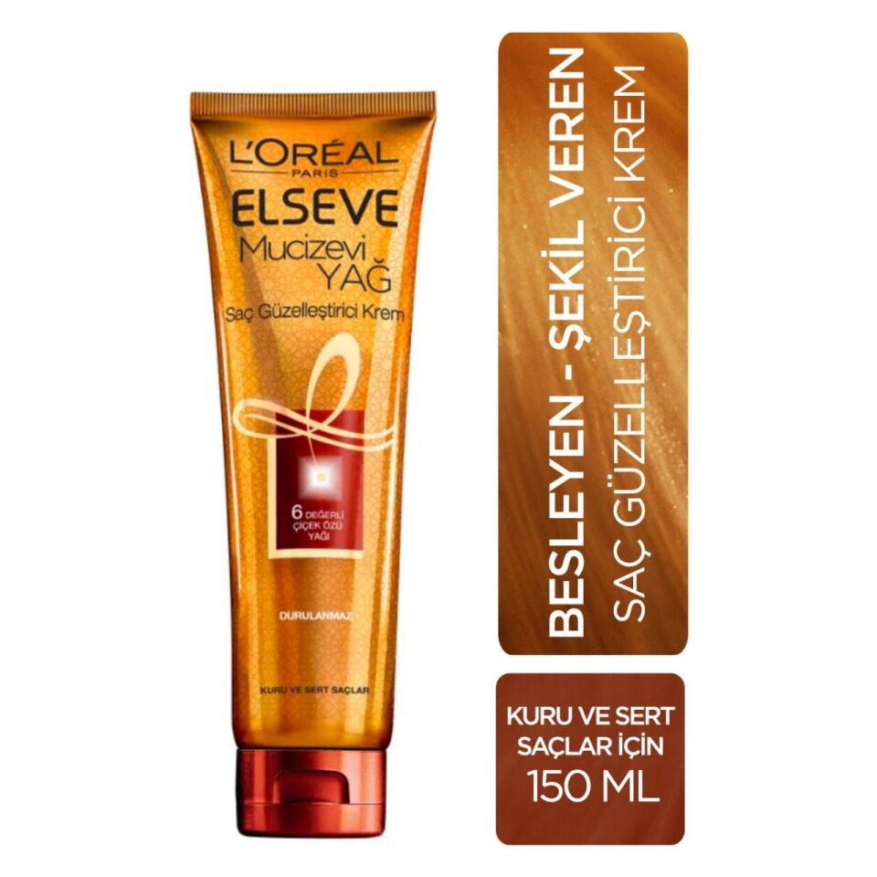 Loreal Elseve Saç Güzelleştirici Krem Kuru Saç 150 ml