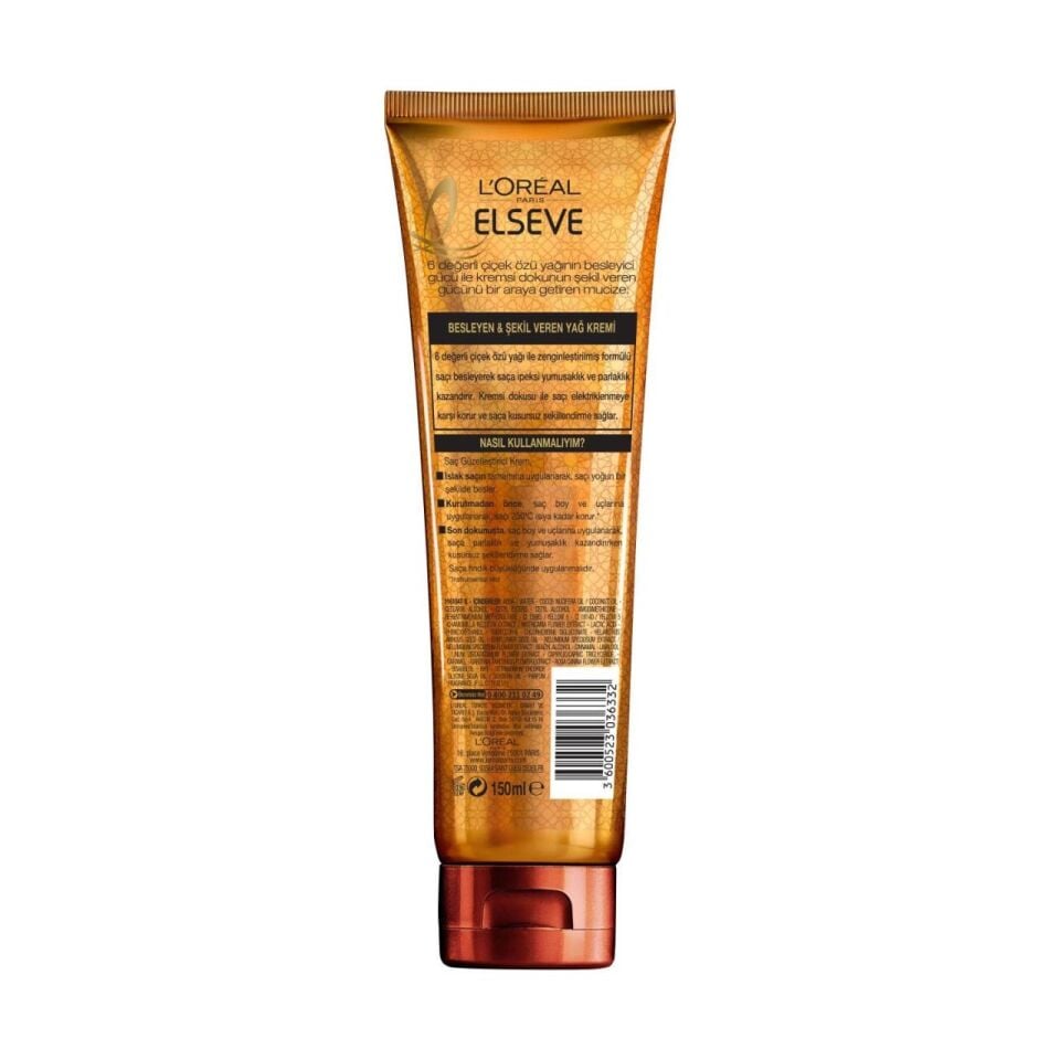 Loreal Elseve Saç Güzelleştirici Krem Kuru Saç 150 ml