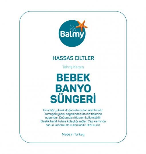 Balmy Bebek Banyo Süngeri