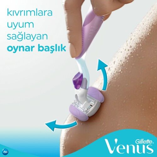 Gillette Venus Breeze Kadın Tıraş Makinesi 2 Yedekli