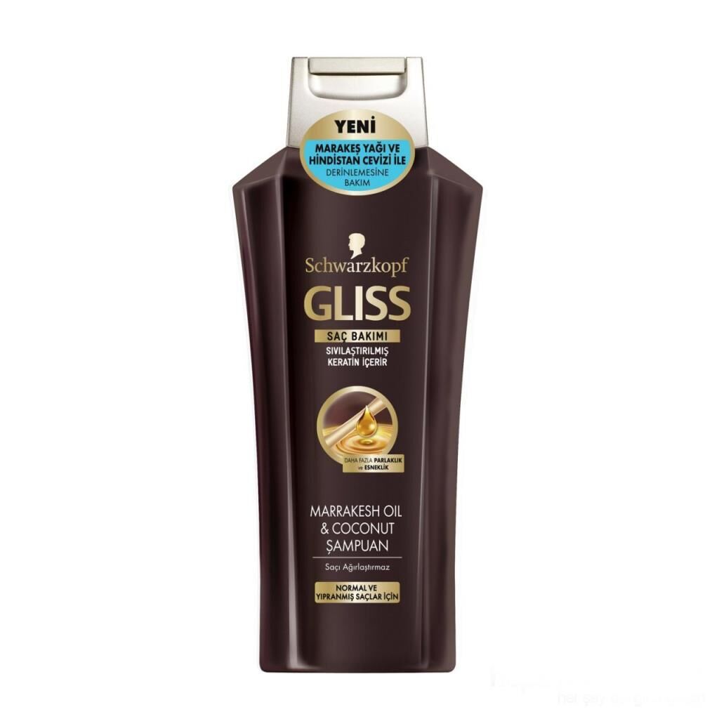 Gliss Marrakesh Oil Coconut Şampuan 400Ml