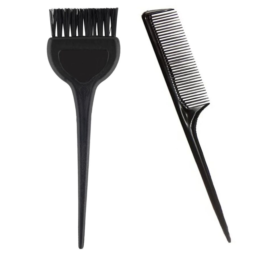 Wetto Saç Boya Fırçası + Krepe Tarak