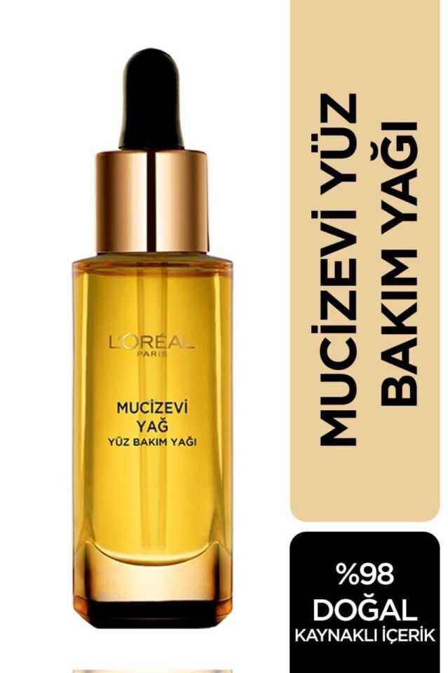 Loreal Paris Mucizevi Günlük Yüz Bakım Yağı 30 Ml