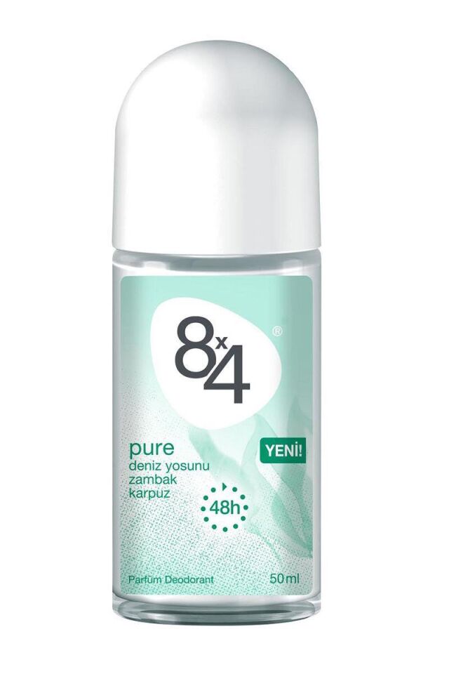8X4 Roll-On PURE 50ML Bayan