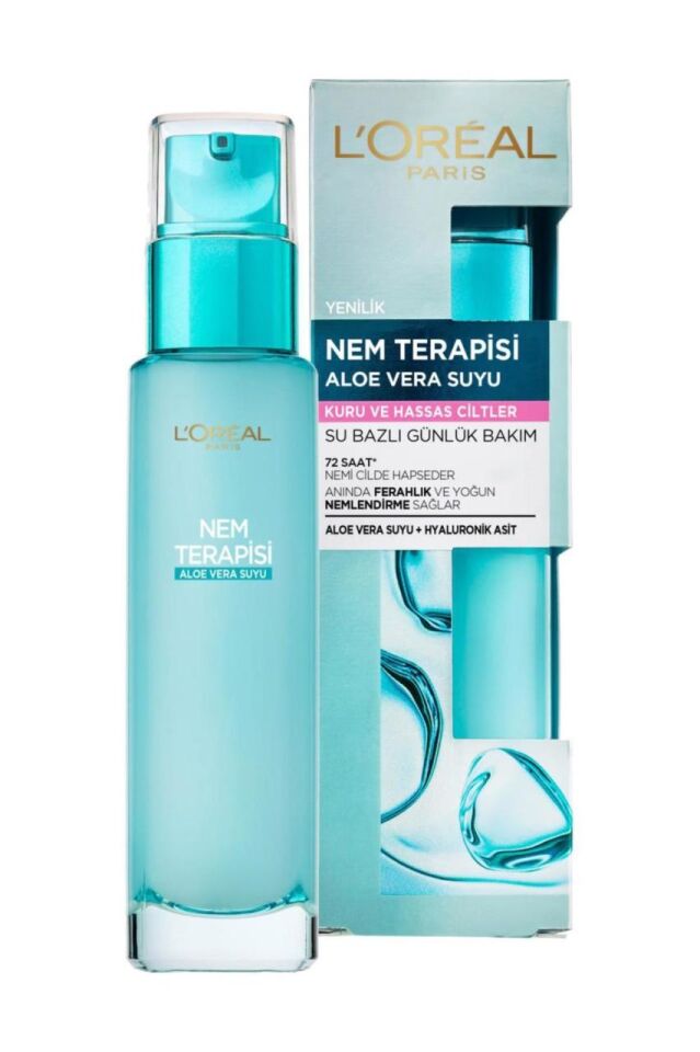 Loreal Nem Terapisi Aloe Vera Suyu Kuru ve Hasas Ciltler 70 ml