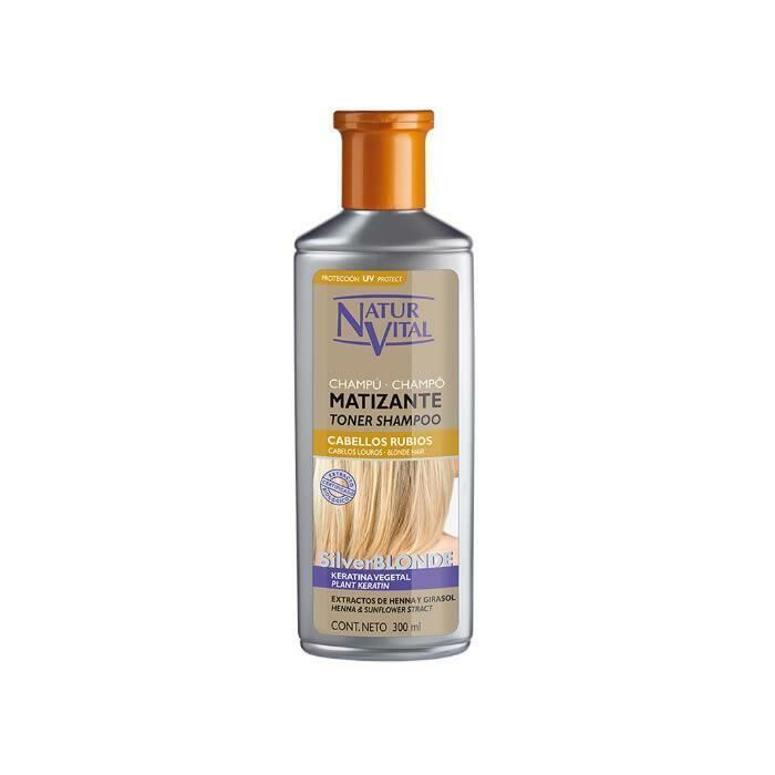 Natur Vital Silver Blonde Turunculaşma Karşıtı Mor Şampuan 300ml Doğal Cila