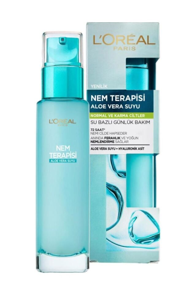 Loreal Nem Terapisi Aloe Vera Suyu Normalden Karmaya Ciltler 70 ml