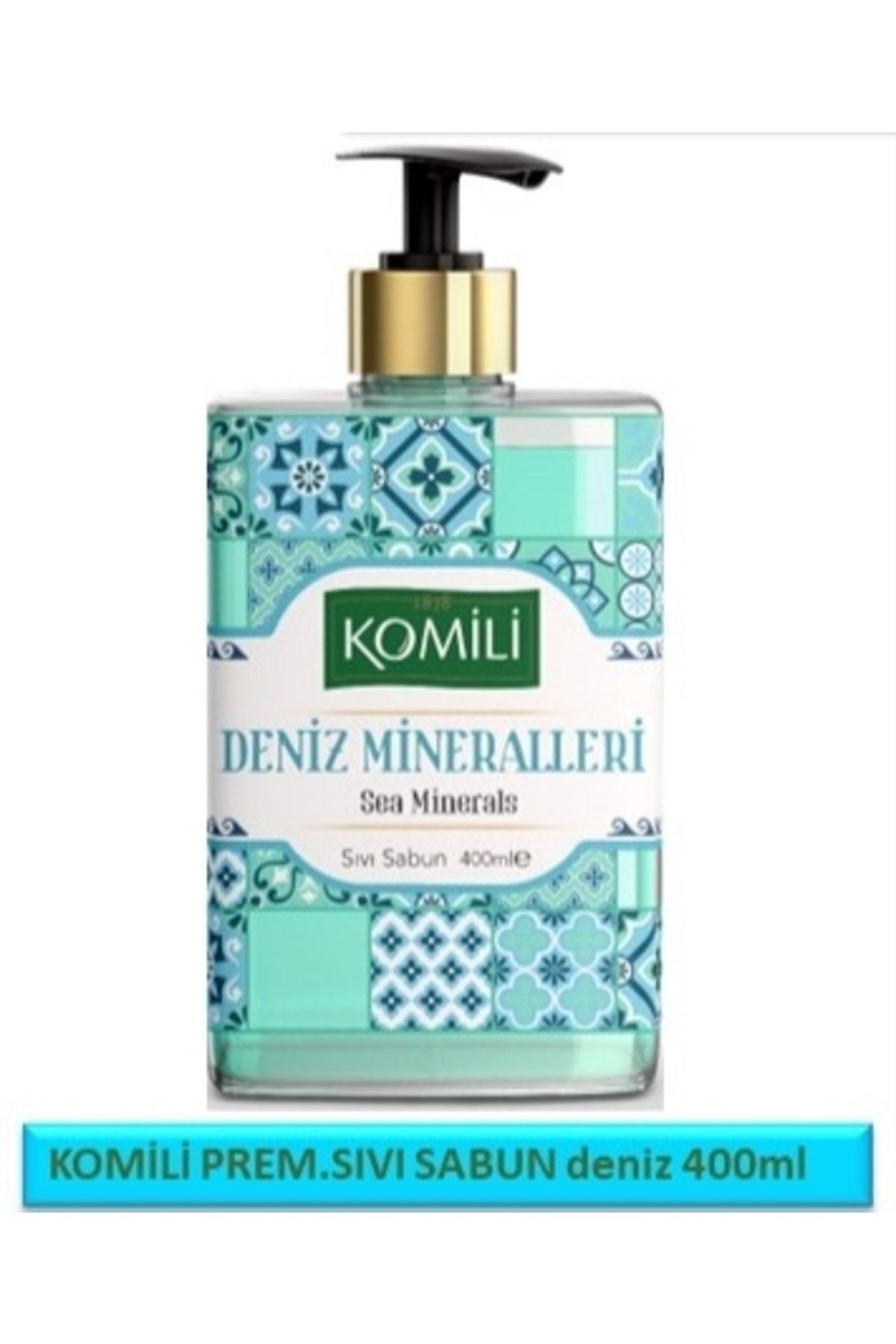 Komili Sıvı El Sabunu 400 Ml Premium Deniz Minerellari Ferah Kokulu