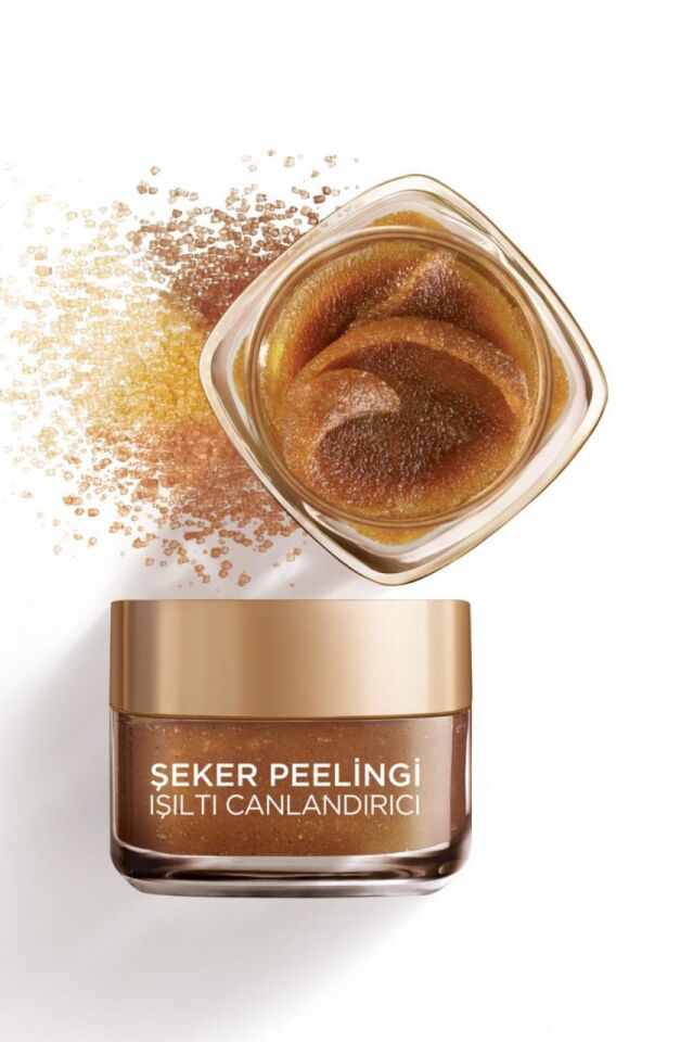 Loreal Şeker Peelingi Işıltı Canlandırıcı Üzüm Yağı 50 ml