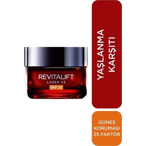 Loreal Revitalift Laser X3 Leke ve Kırışıklık Karşıtı Krem 50 Ml