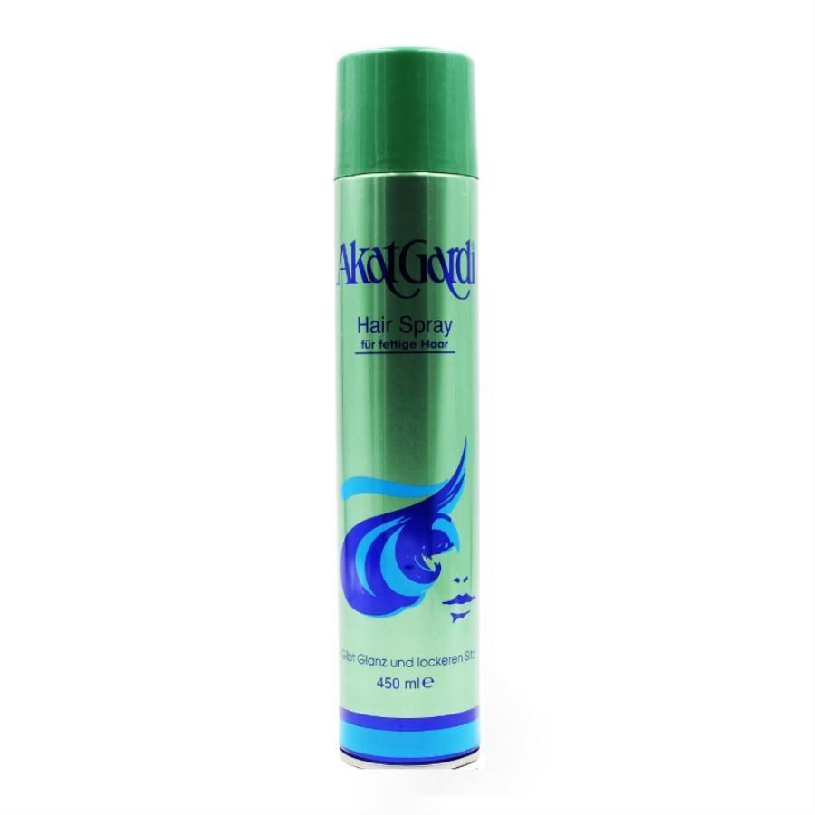Akat Gardi Saç Spreyi 400 ml Yağlı ve Tüm Saçlar Yeşil