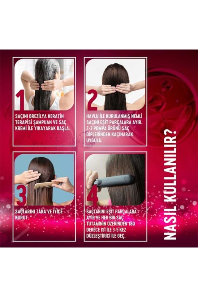 Elidor Isı İle Aktifleşen Keratin Bakım Kürü Brezilya Keratin Terapisi Hidrolize Keratin Marula Yağı E Vitamini 90 ml