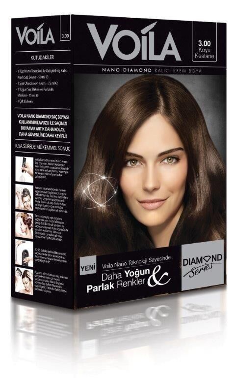 Voila Nano Diamond 3.0 Koyu Kestane