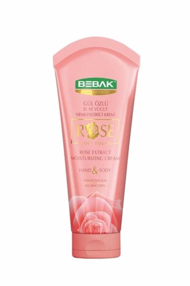 Bebak El ve Vücut için Gül Özlü Nemlendirici Krem 75 ml