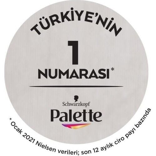 Palette 12.21 Gümüş Sarı ICC Kalıcı Krem Boya