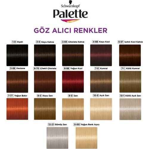 Palette 12.21 Gümüş Sarı ICC Kalıcı Krem Boya