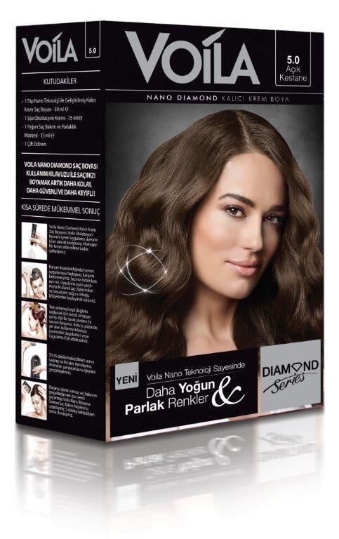 Voila Nano Diamond 5.0 Açık Kestane