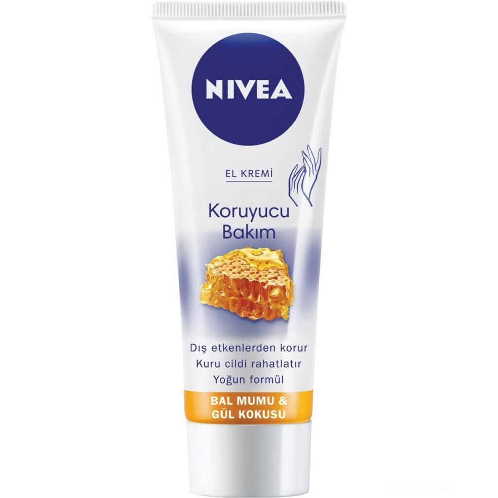 Nivea Koruyucu Bakım Kremi Bal Mumu Gül Kokusu 75 ml
