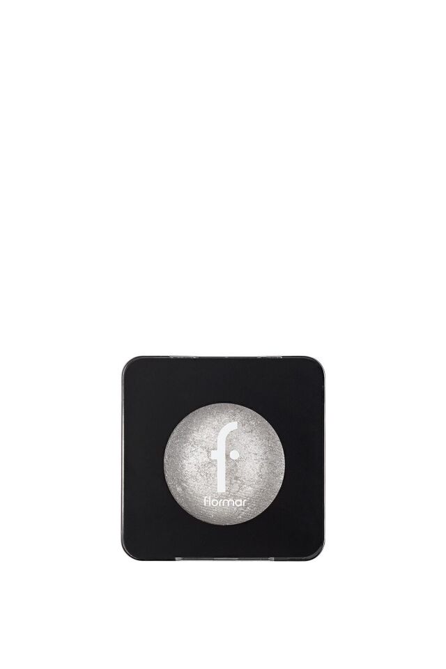 Flormar Yoğun Işıltılı Göz Farı - 009 Silver Leaf- Baked Eyeshadow - 8682536052504