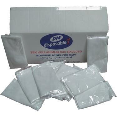 PM Tek Kullanımlık Saç Havlusu Kullan At 25 li