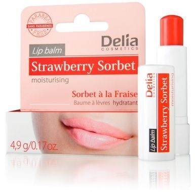 Delia Lip Balm Strawberry Sorbet Çilek Şerbet