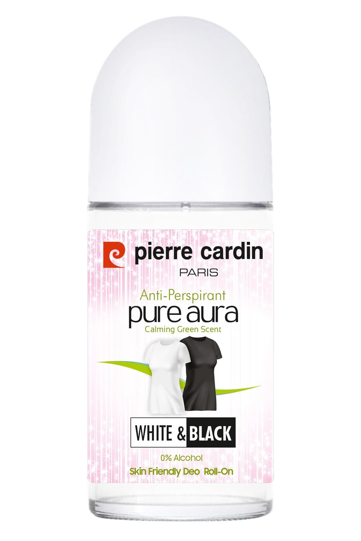 Pierre Cardin Roll-on Kadın Deodorant Ter Kokusu Önleyici Leke Bırakmayan 48 Saat Anti-perspirant Koruma – Pure Aura Saf Aura 50 ml-31302