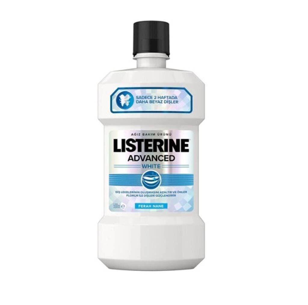 Listerine Ağız Suyu Advanced White 500 Ml
