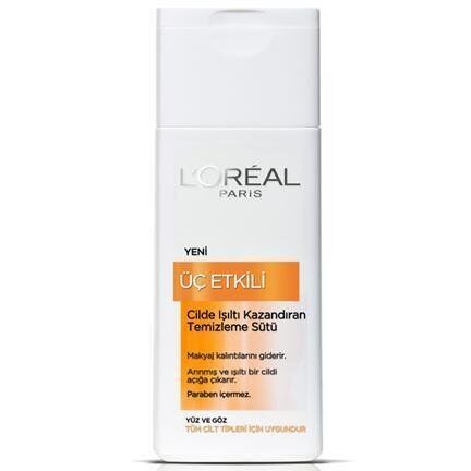 Loreal Paris Üç Etkili Tüm Cilt Tipleri İçin Işıltı Veren Süt