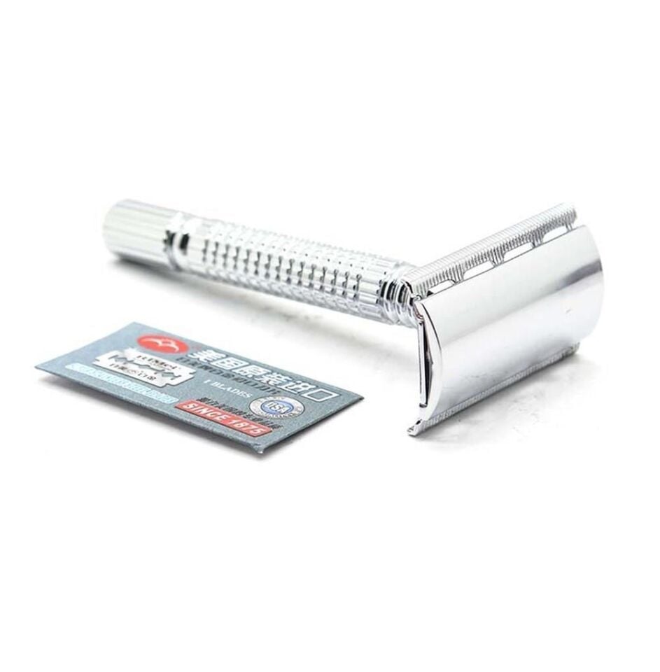 Yuma Kutulu Tıraş Makinesi Nikel YM 403+ Jilet Hediyeli