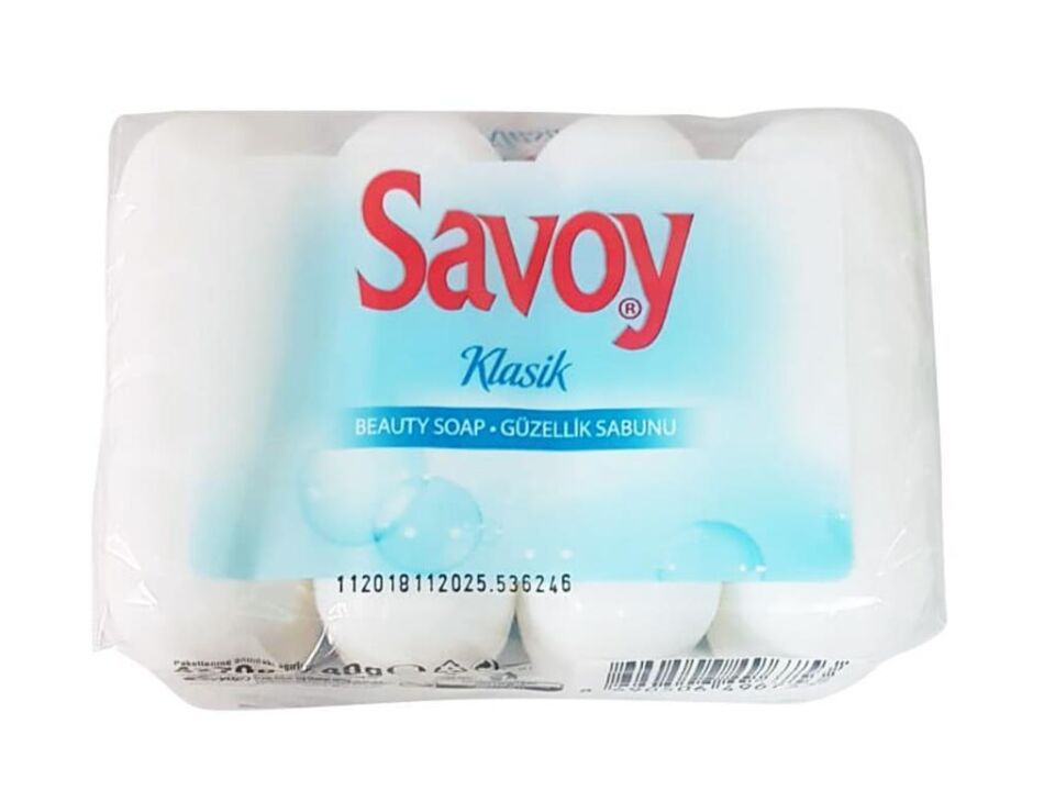 Savoy Güzellik Sabunu Klasik Saf Beyaz 4 x 70 ml