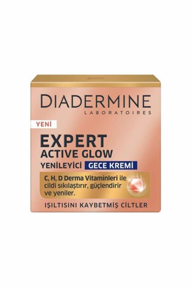 Diadermine Expert Glow Yenileyici Gece Kremi 50 Ml