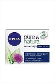 Nivea Pure & Natural Kirisik Karsiti Gece Kremi 50 Ml