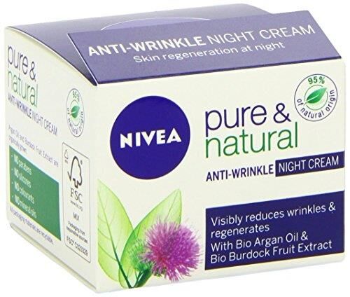 Nivea Pure & Natural Kirisik Karsiti Gece Kremi 50 Ml