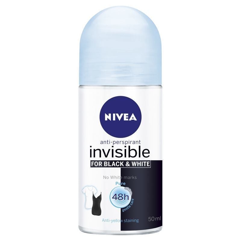 Nivea Roll On 50 Ml Black White Invisible Pure Kadın