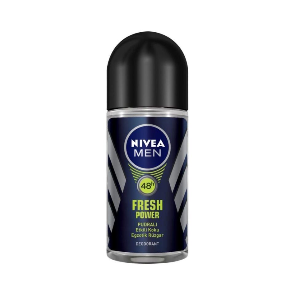 Nivea Roll On 50 Ml Fresh Power Erkek
