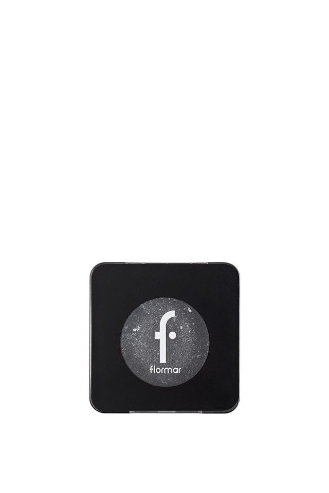 Flormar Yoğun Işıltılı Göz Farı - 002 Black Glitters- Baked Eyeshadow - 8682536052368