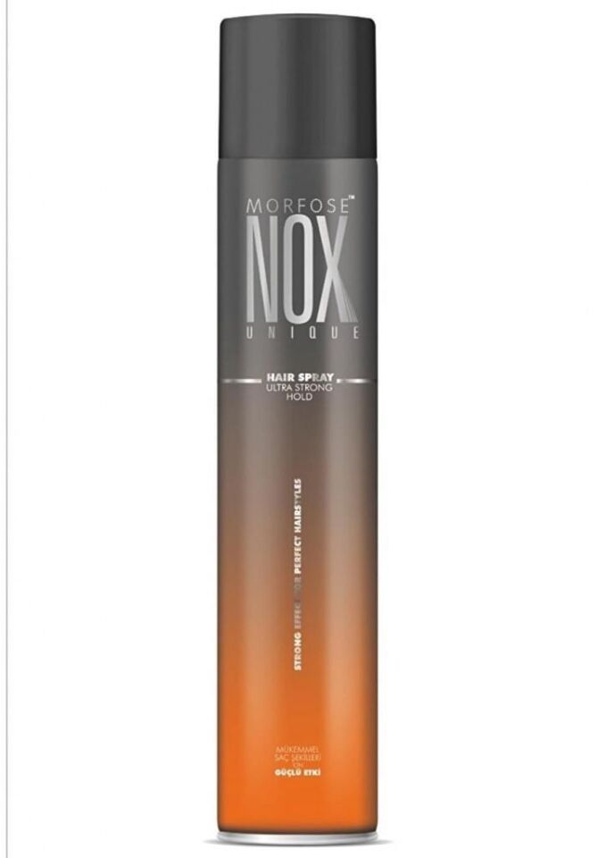 Morfose Nox 400 ml Saç Spreyi Ultra Strong Siyah-Turuncu