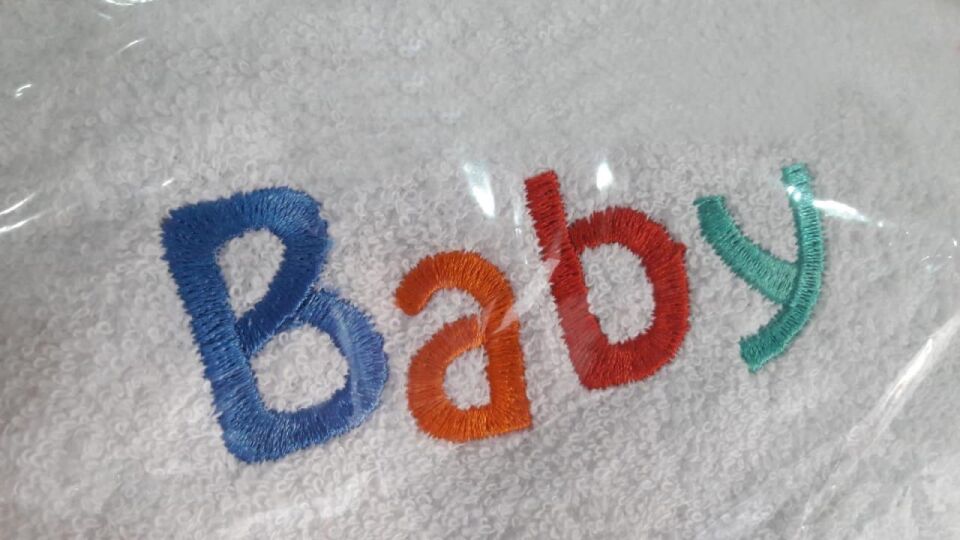 HL BABY Başlıklı Bornoz Banyo Havlusu Beyaz KIZ ERKEK