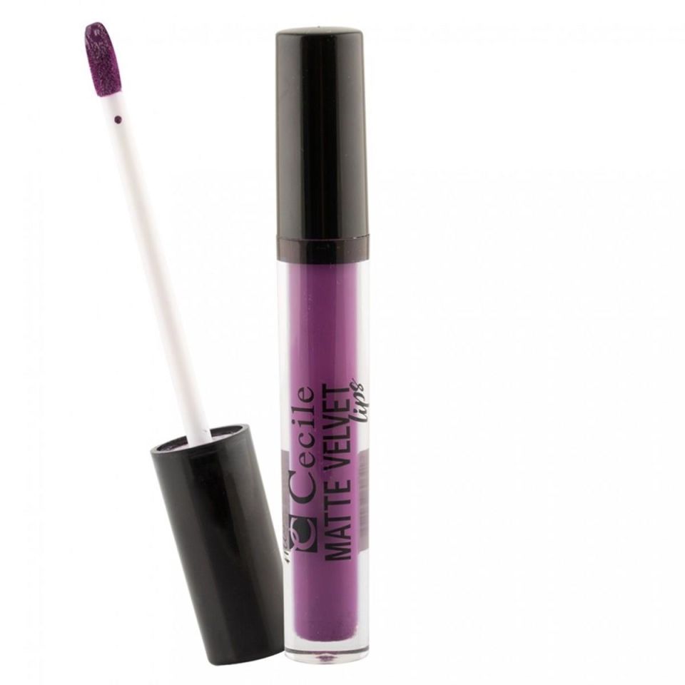 Cecile Matte Velvet Lips Lipgloss 06 Fırçalı Ruj