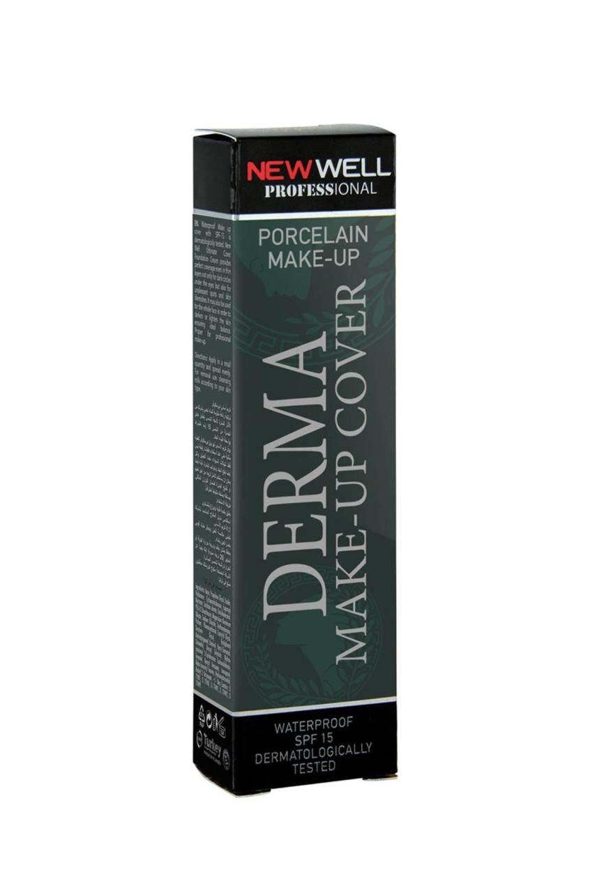 New Well Yoğun Kapatıcı Fondöten Derma Make Up Cover 05 Platinum 30 ml