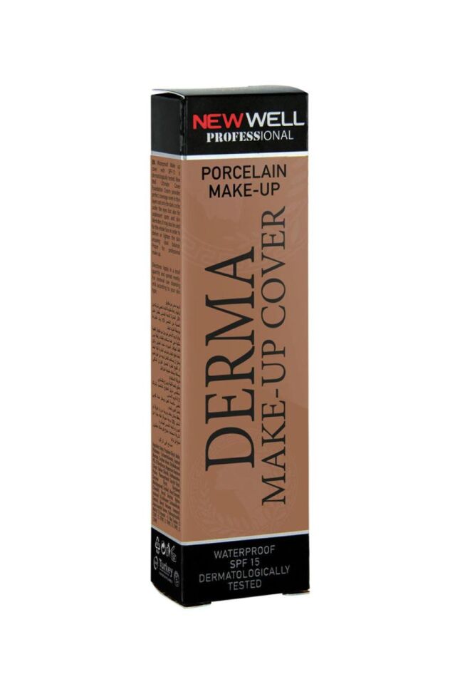 New Well Yoğun Kapatıcı Fondöten Derma Make Up Cover 04 Copper 30 ml