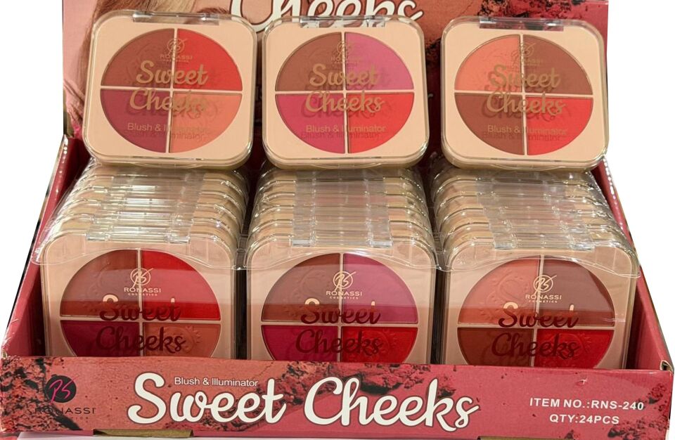 Ronassi Sweet Cheeks 4 lü Allık 02 - Blush